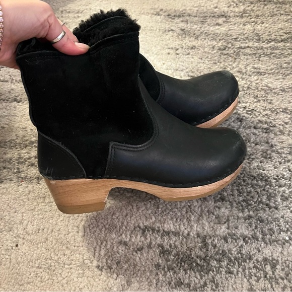 No. 6 Shearling Lined Clog Boots - Picture 7 of 10